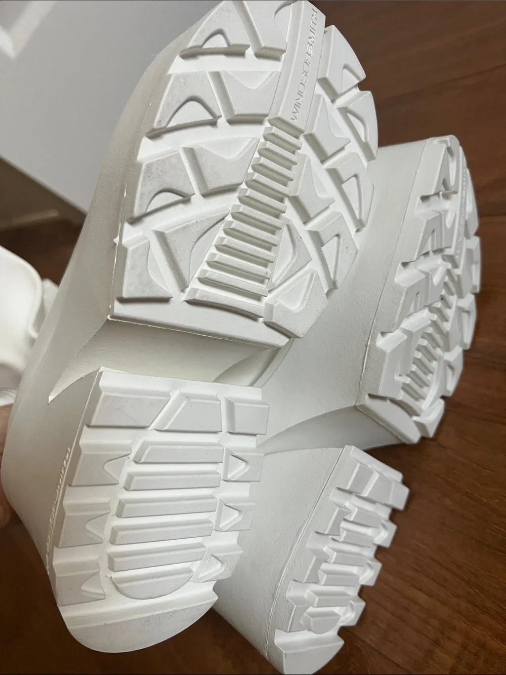 Windsor Smith Found White Stretch socks Boots